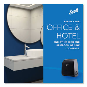 Scott Pro Mod Manual Hard Roll Towel Dispenser, Blue Core, Smoke (34346)