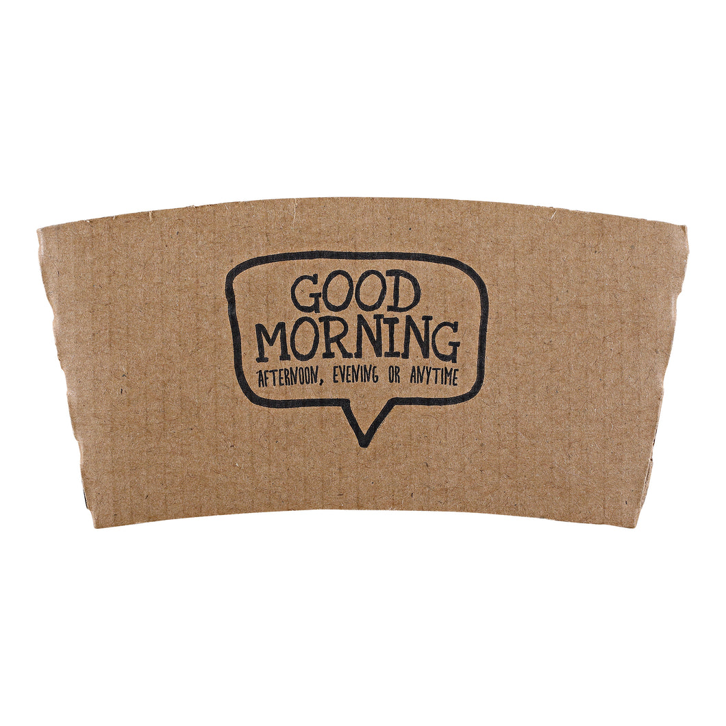 Empress Paper Hot Cup Sleeve, fits 10-20oz. Cups, Coffee Print, 100ct. - 10/CS (EHCS-1020)