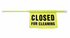 Closed for Cleaning Safety Pole w/Fabric Sign, Expands 30" - 44" (91751)