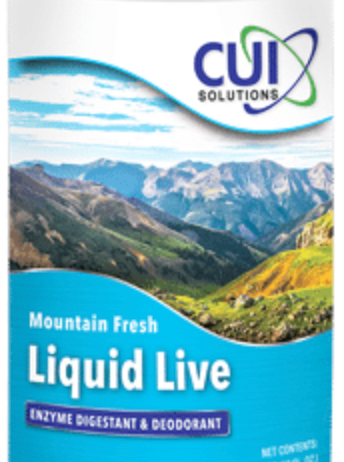 CUI Liquid Live Enzyme Digestant & Deodorant, Mountain Fresh Scent, 1 Gallon - 4/CS (1480)