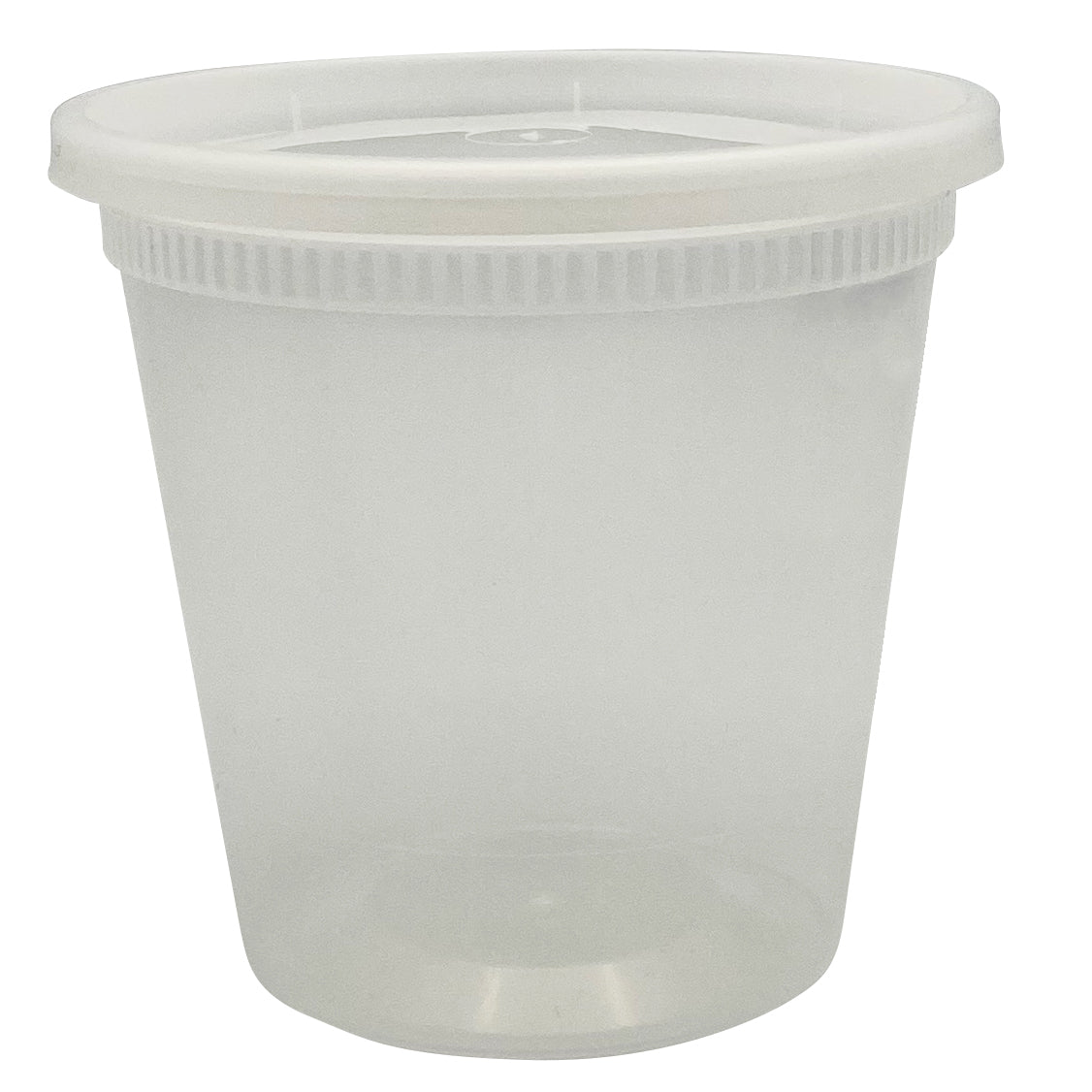 Empress Heavy Duty Microwavable Deli Container w/Lid, 24 oz., Clear - 240/CS (EHDC24C)