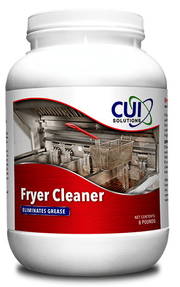 CUI Fryer Cleaner, Eliminates Grease, 8lb. Tub - 4/CS (5095)