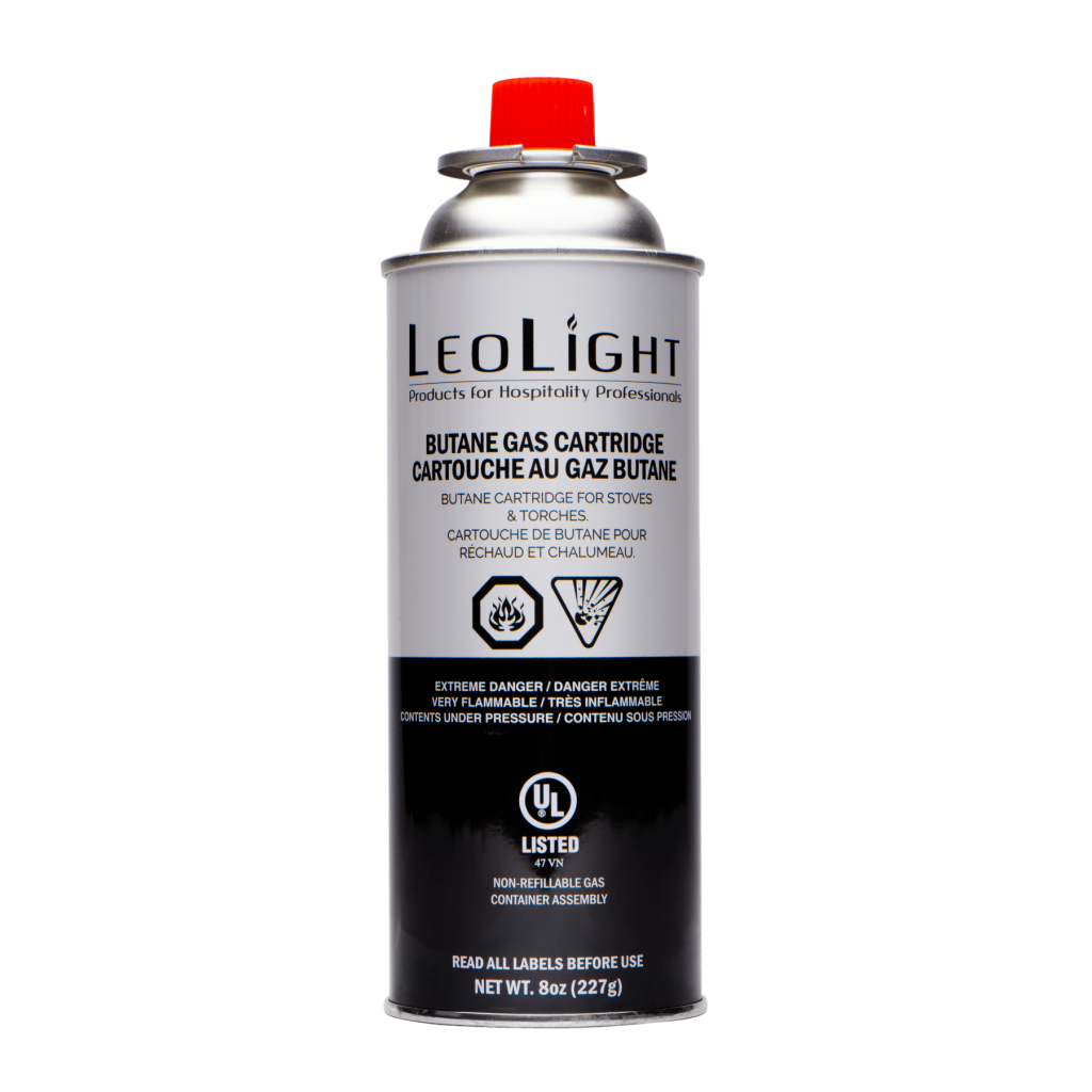 PICO LeoLight Butane Gas Cartridge, 8 oz. - 12/CS (BUT-12)