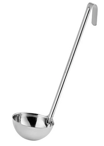 Economy Ladle, Stainless Steel, One-Piece, 10 oz.