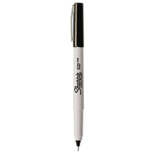 Load image into Gallery viewer, Sharpie Ultra Fine Tip Permanent Marker, Ultra-Fine Needle Tip, Black - 12/Box (37001)
