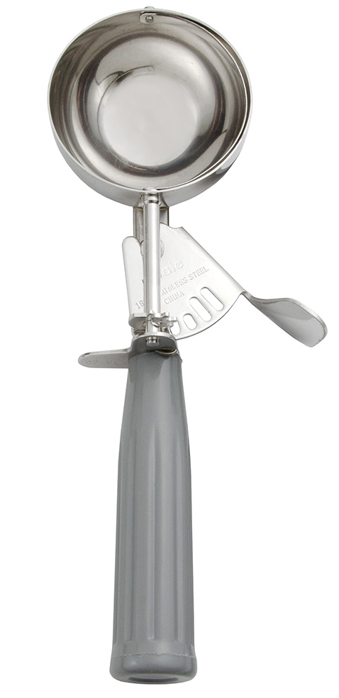 Color Coded Portion Control Disher, Gray 4 oz.