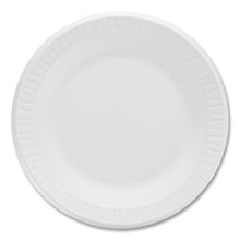 Load image into Gallery viewer, Dart White Styrofoam Plate, 10 1/4", 1 Compartment - 125ct. 4/CS (10PWCR)

