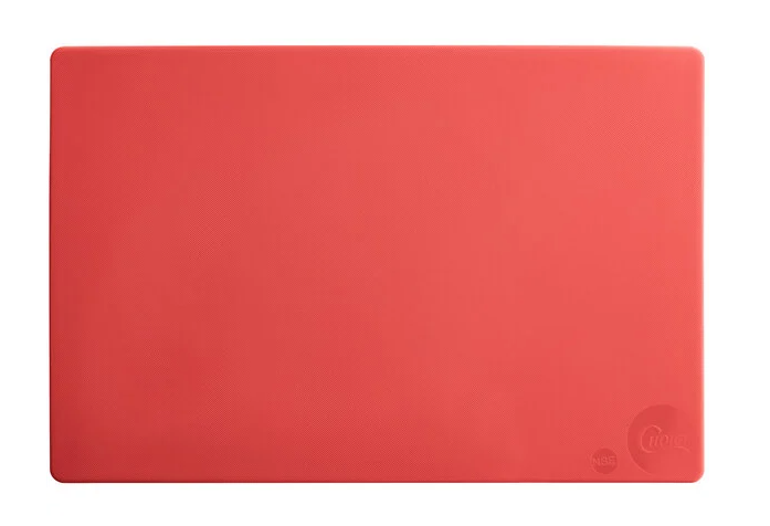 Cutting Board, 12" x 18", Red