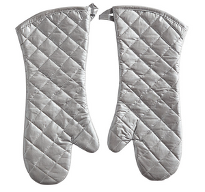 Silicone Coated Oven Mitts, 15"