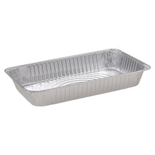 Load image into Gallery viewer, Disposable Steam Table Pan - Full Size Deep 20.75" x 12.87" x 3.19" 50/CS
