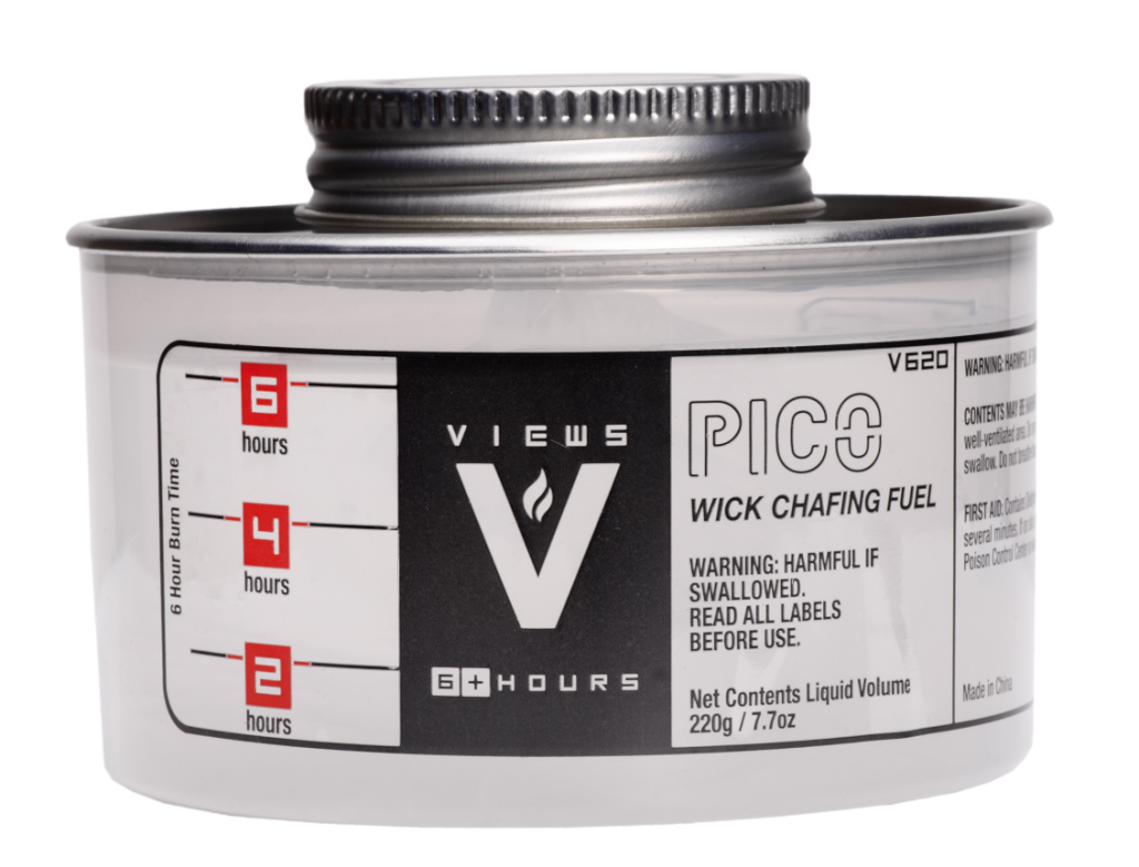 Pico Views Clear Can Wick Chafing Fuel, 6 Hour - 24/CS (V620)