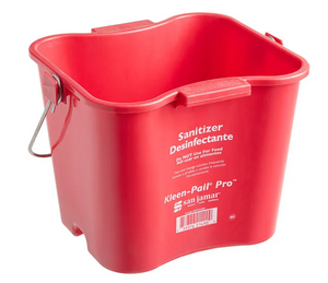 Kleen Pail, 8 Quart, Red