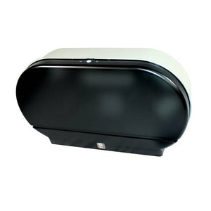 ClearVu Jr. Jumbo Double Toilet Tissue Dispenser, Smoke 2529