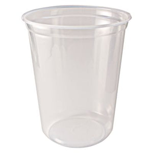 Fabri-Kal Clear Microwavable Deli Container, 32 oz. - 25ct. 20/CS (PK32TC)