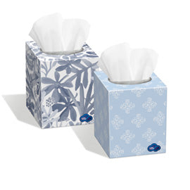 White Cloud Premium Facial Tissue, Cube Box, 100 Sheet/Box - 36/CS (08904)