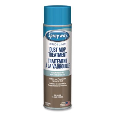 Sprayway Pro Line Dust Up Dust Mop Treatment, Oil Based, 20 oz. Aerosol - 12/CS (CL875)