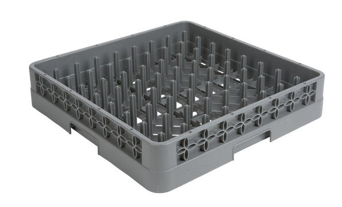 Full Size All Purpose Peg Rack with Closed Sides for Warewashing