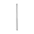 Fiberglass Broom Handle, Nylon Plastic, Threaded End, 1" x 60", Black (BWK636)