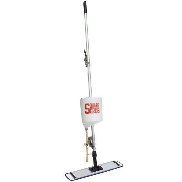 Square Scrub Bucket on a Stick Floor Finish Applicator, 24"