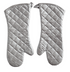 Silicone Coated Oven Mitts, 17"