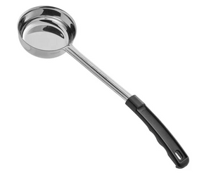 Economy Portion Controller, 6 oz., Black Handle