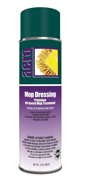 Aero Mop Dressing Premium Dust Mop Treatment, Oil Based, 15 oz. Aerosol - 12/CS (451620FA)