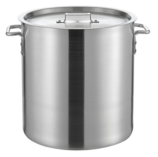 Aluminum Stock Pot, 40 Quart w/Lid