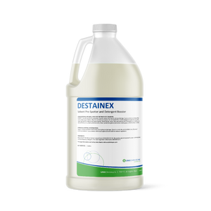 UNX Destainex Solvent Pre-Spotter & Detergent Booster, 1 Gallon - 4/CS