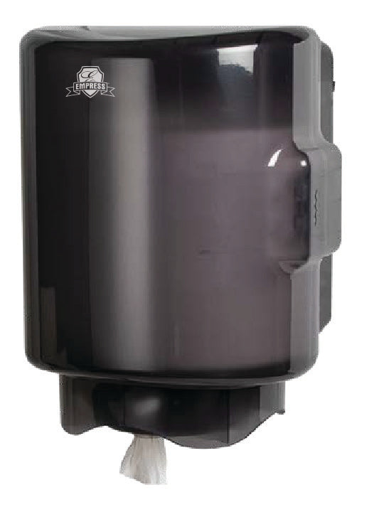 Empress Center Pull Towel Dispenser, Black (EMP420)