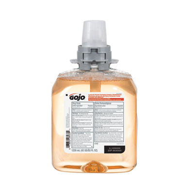 GOJO Foam Antibacterial Hand Wash for FMX-12 Dispensers, Fresh Fruit Scent, 1250ML - 4/CS (5162-04)