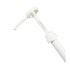 Deluxe 1 oz. 38 mm Plastic Dispensing Pump, 10 3/4" Tube Length, White - Fits Standard Gallons 901
