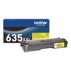 Brother TN635XXLY Super High-Yield Toner, 7,500 Page-Yield, Yellow