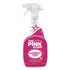 The Pink Stuff Miracle Bathroom Foam Cleaner, Fruity Scent, 25.4oz. Trigger Spray Bottle - 4/CS