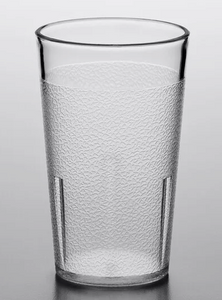 Stackable Plastic Tumbler, 5 oz., Clear - 12ct.