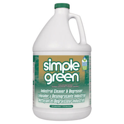 Simple Green Industrial Cleaner & Degreaser, Concentrated, 1 Gallon - 6/CS (13005)