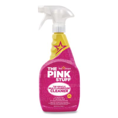 The Pink Stuff Miracle Multi-Purpose Cleaner, Fruity Scent, 25.4oz. Trigger Spray Bottle - 4/CS