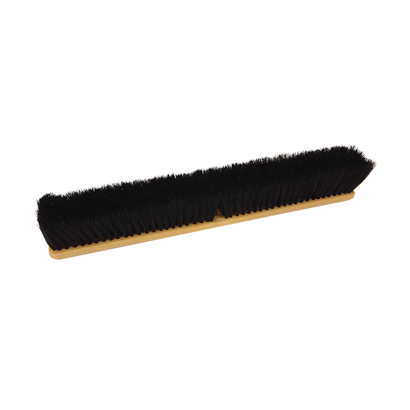 Push Broom, Fine Horsehair Blend, 18" Long (Handle Sold Separately) (B3418)