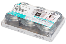 Load image into Gallery viewer, PICO Views Clear Can Wick Chafing Fuel, 6 Hour Retail Pack, 6/Pack - 48/CS (V620-R-48)
