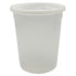 Empress Heavy Duty Microwavable Deli Container w/Lid, 32 oz., Clear - 240/CS (EHDC32C)