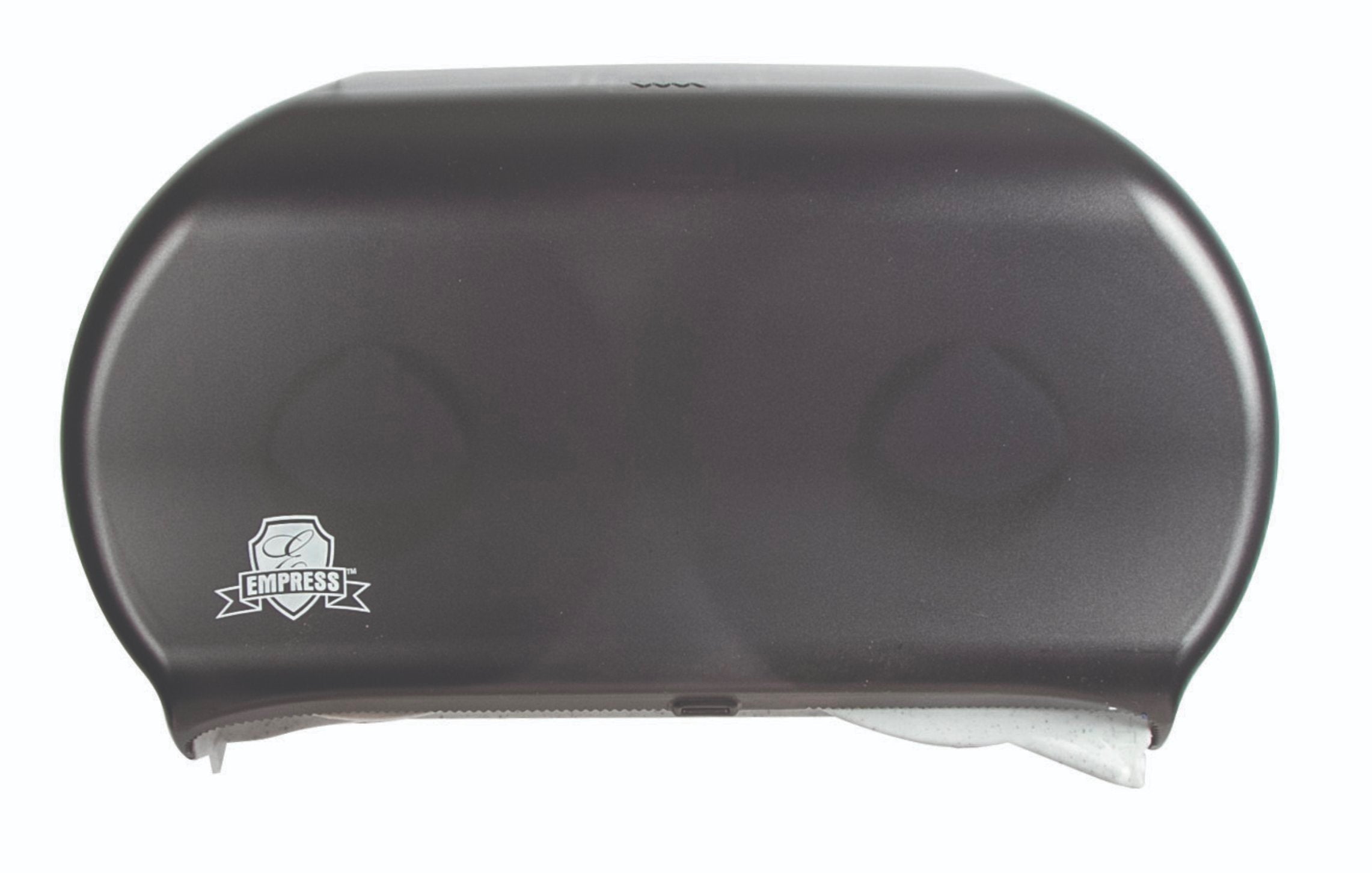 Empress Jr. Jumbo Toilet Tissue Dispenser, Double Roll, Black (EMP4000)