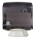 Empress Folded Towel Dispenser, Accomodates C-Fold & Multifold Towels, Black (EMP1755)