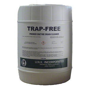 UNX Trap-Free Enzyme Drain & Trap Cleaner, 5 Gallon Pail