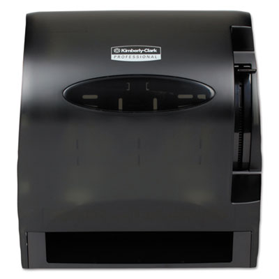 Kimberly Clark Lev-R-Matic Roll Towel Dispenser, Smoke (09765)