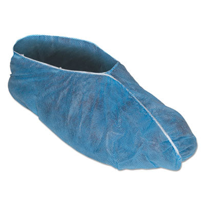 KleenGuard A10 Light Duty Shoe Covers, Polypropylene, One Size Fits All, Blue, 300/CS (36811)