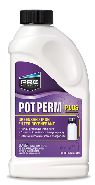 Pot Perm Plus Greensand Iron Filter Regenerant, Potassium Permanganate, 28 oz.