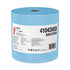 WypAll Power Clean X80 Heavy Duty Cloths, Jumbo Roll, 12.4" x 12.2", Blue, 475/Roll (41043)
