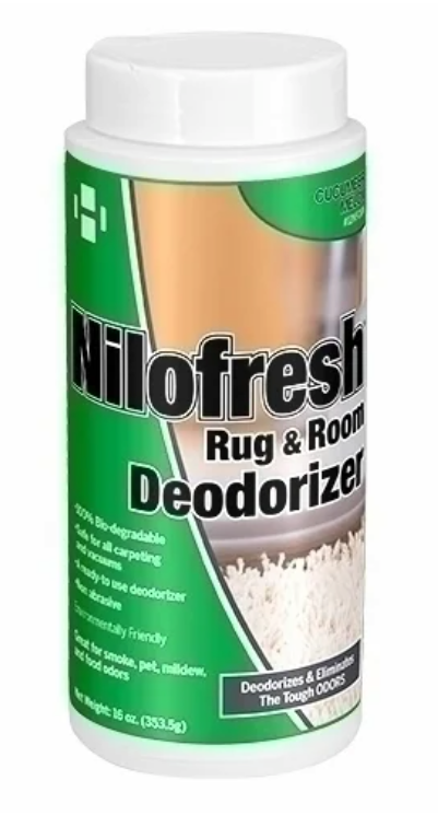 Nilofresh Carpet, Rug & Room Deodorizer, Cucumber Melon Scent, 16 oz. Powder - 12/CS (12NFCMN)