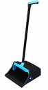 Plastic Lobby Dust Pan, L Grip Handle, Black (2602)