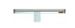 San Jamar Aluminum Wall Mounted Ticket Holder, 18" Long