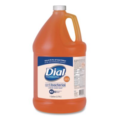 Dial Professional Gold Antibacterial Liquid Hand Soap, 1 Gallon - 4/CS (88047)
